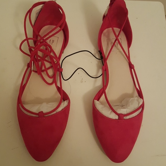 NWT Gap Suede Flats - Picture 4 of 5